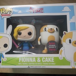 Funko pop fionna and cake adventure time super rare HMV exclusive